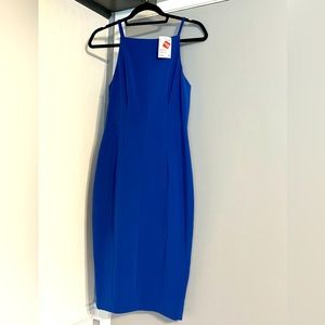H&M Royal blue spaghetti strap sheath dress.